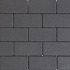 Design brick 6 cm black mini facet komo