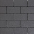 Design brick 6 cm black mini facet komo