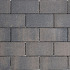 Design brick 8 cm dark sepia mini facet komo
