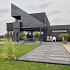 H2O square 40x80x5 cm nero/grey