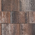 Patio square 20x30x6 cm tricolore