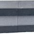 Traptrede 60x30x15 cm indus black kleurecht met facet