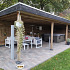 Patio square 60x30x5 cm tricolore