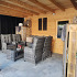 Straksteen 20x30x6 cm grijs/zwart