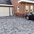 Nature top betonstraatsteen 6 cm nero/grey mini facet komo