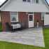 Nature top 60x60x5 cm nero/grey