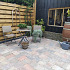 Stonique trommel 20x30x6 cm oud bruin