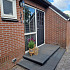 Patio square 60x60x4 cm cloudy tefra