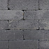 Antieke trommel longstone 7 cm antraciet