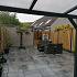 Patio reliëf square 60x60x5 cm nero/grey