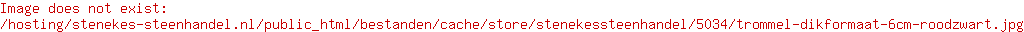 Trommel dikformaat 6cm rood/zwart