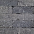 Antieke trommel longstone 7 cm antraciet
