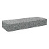 Bloktrede Tibet Dark Grey G654 100x35x15 cm rondom gezaagd en gevlamd, met facet