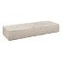 Bloktrede Travertin Ivory Cream 100x35x15 cm soft finish
