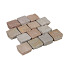 Kinderkoppen Kandla Multicolor 20x14x5/7 cm bekapt, 36 st. per m2