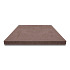 Oud Hollandse tegel gewapend 80x80x5 cm Roodbruin