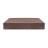 Oud Hollandse traptrede 100x40x20 cm Roodbruin