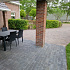 Stonique trommel longstone 7 cm antraciet