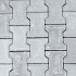 B-keus H-Klinker Grijs 8cm