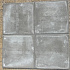 Tegel 50x50x5 met velling grijs