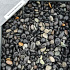 Beach Pebbles Black 8/16 mm 0,7 m3
