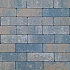 Dikformaat strak 21x7x6 cm tricolore komo