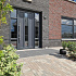 SolidSquare keramisch 60x60x3 cm puzzolato nero