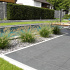 SolidSquare keramisch 60x60x3 cm puzzolato nero
