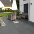 SolidSquare keramisch 60x60x3 cm puzzolato nero