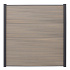 WPC Fency Rabatplank Naturel Misty 178x15x2 cm