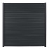 WPC Fency Rabatplank Rhombus Carbon 178x15x2 cm