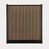 WPC Fency Rabatplank Rhombus Cappuccino 178x15x2 cm