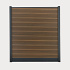 WPC Fency Rabatplank Rhombus Cappuccino 178x15x2 cm