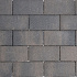 Patio brick 8 cm dark sepia komo