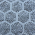 Klikmat 120x80x3,8 wit met gronddoek