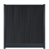 WPC Fency Rabat Verticaal scherm 178 cm breed x ca. 200 cm hoog Carbon