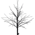 Metalen Kerstboom 60 cm 240 LED