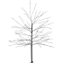 Metalen Kerstboom 180 cm 1500 LED