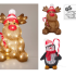 Rendier of Pinguin 40 cm LED