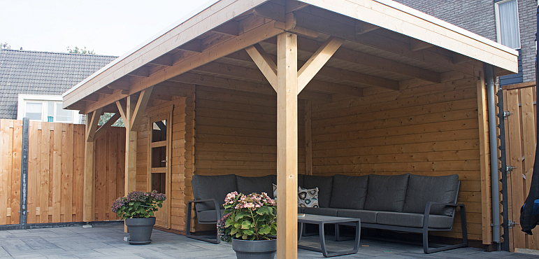 Tegels onder overkapping kiezen: waar moet u op letten?