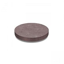 Oud Hollandse ronde tegel 100x7 cm Taupe