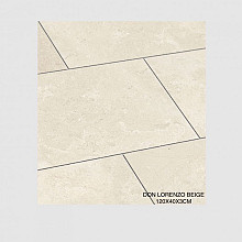 Robusto Ceramica 3.0 Don Lorenzo Beige 120x40x3 cm