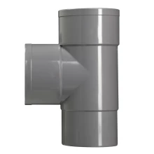 PVC T-stuk 87/90gr 80x80mm 2XLM lijmverbinding