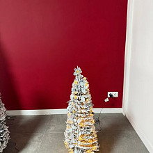 Pop-up besneeuwde kerstboom 90cm 