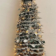 Pop-up besneeuwde kerstboom 120cm