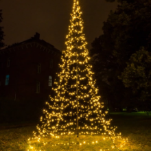 Galaxy 6m voor vlaggenmast LED kerstboom