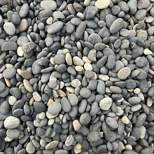 Beach Pebbles Black 8/16 mm 1,0 m3