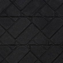 Bisschopsmuts 8 cm antraciet komo