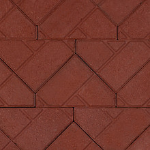 Bisschopsmuts 8 cm rood komo