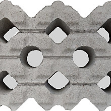 Grasbeton WaterWijs 40x60x10 cm grijs profiel (DR)